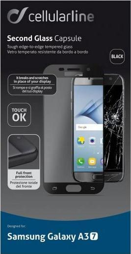 CELLULARLINE Pellicola protettiva in vetro temperato Cellular Line per Samsung Galaxy A3 2017